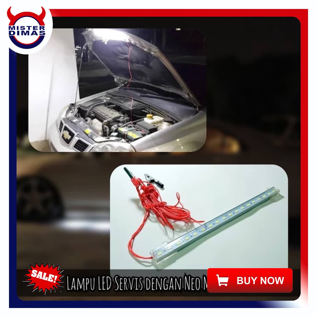 LAMPU LED EMERGENCY SERVICE MOBIL CAPIT AKI MAGNET SUPERBRIGHT
