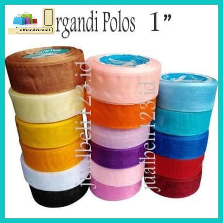 

Ftr6Rt- Pita Organdi Polos 1 Inch Atau 2.5Cm - Biru Muda Jg67T7-