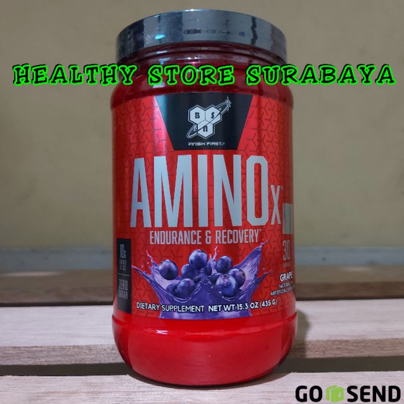 BSN Amino X 30 Serving BCAA Amino-X Aminox Pre Workout Pre-Workout BPOM