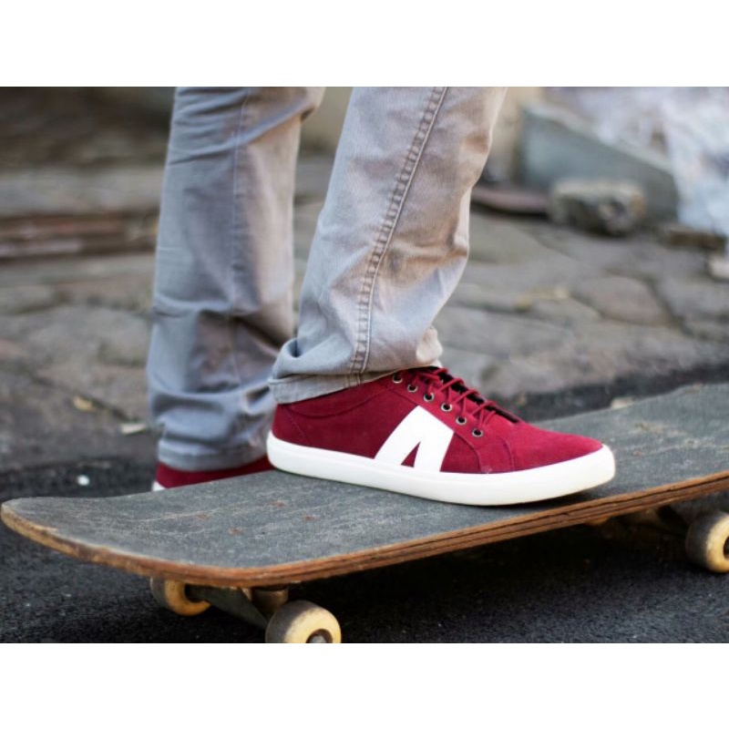 Sepatu Pria Kasual Sneakers Arl Sepatu Sekolah Skaters Skate