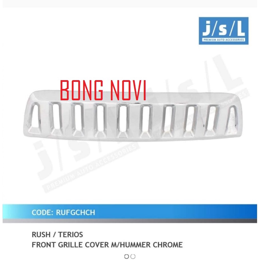 grill depan Rush Terios lama 2008 - 2011 model hummer