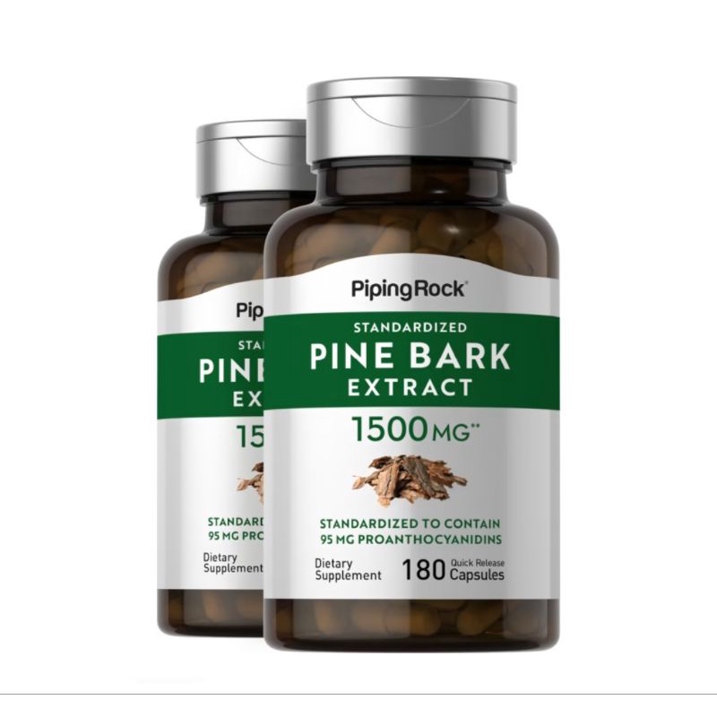 Piping Rock Pine Bark Extract, 1500 mg, (180)