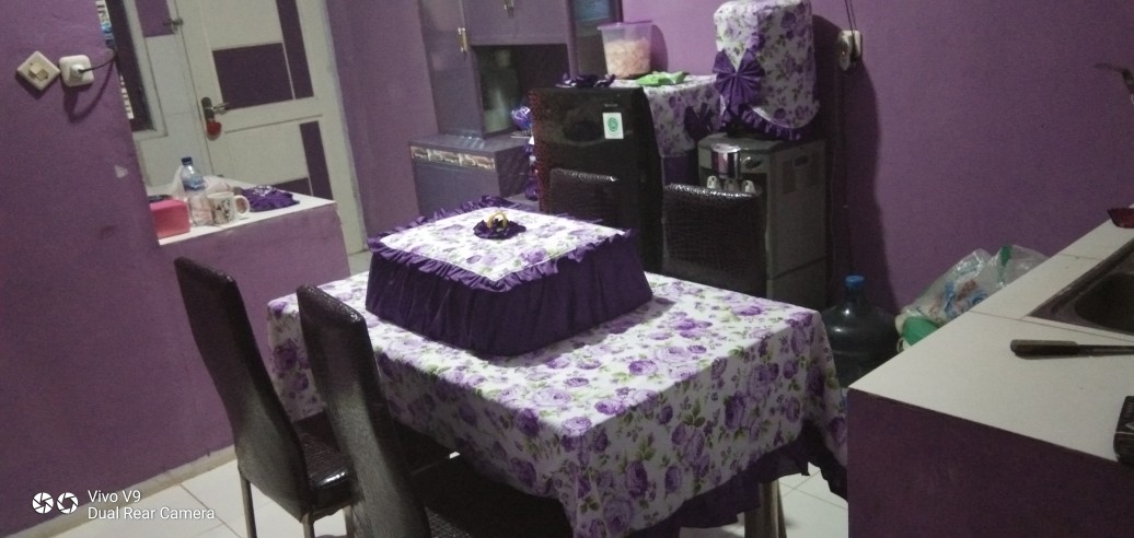 Homeset/kitchenset Annisa Ungu Ready Stok