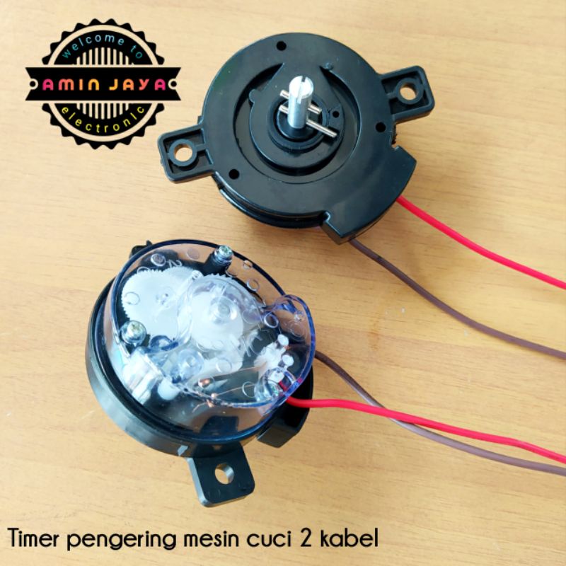 Timer pengering mesin cuci 2 kabel / timer spin 2 kabel