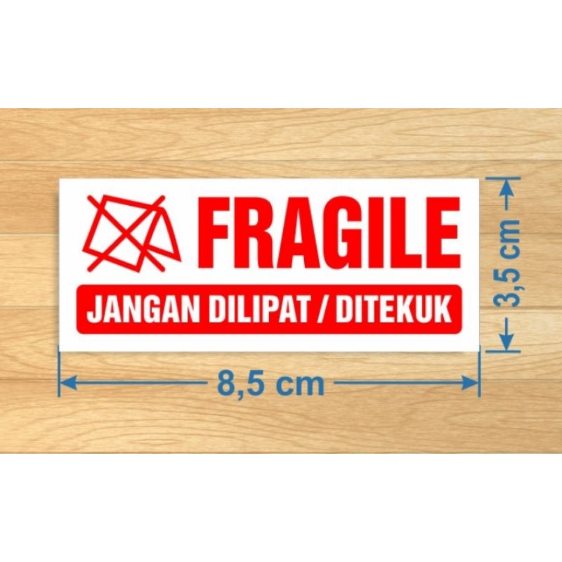 

Label Sticker Fragile awas pecah / jangan ditekuk