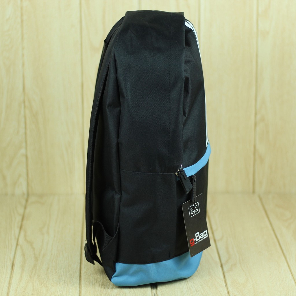Tas Ransel Adidas Distro Warna Biru Muda Cowok Cewek Pria Wanita Unisex