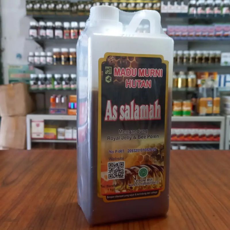 

Madu Murni Hutan As salamah 1KG Royal Jelly Bee Pollen