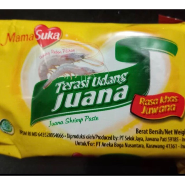

Terasi Udang Juana 90 gr dari Mamasuka