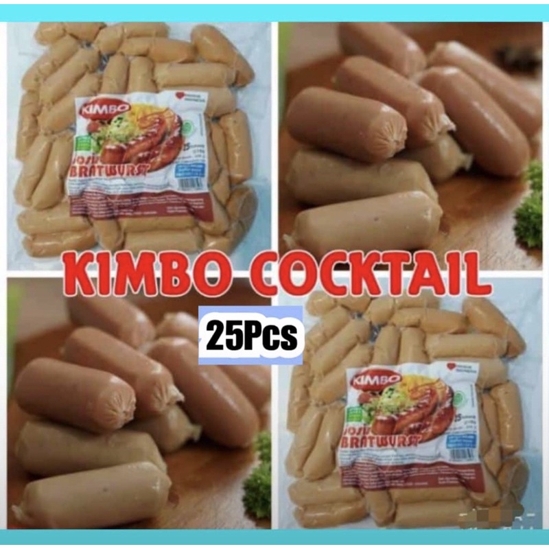 

Kimbo Sosis Cocktail 25 Pcs