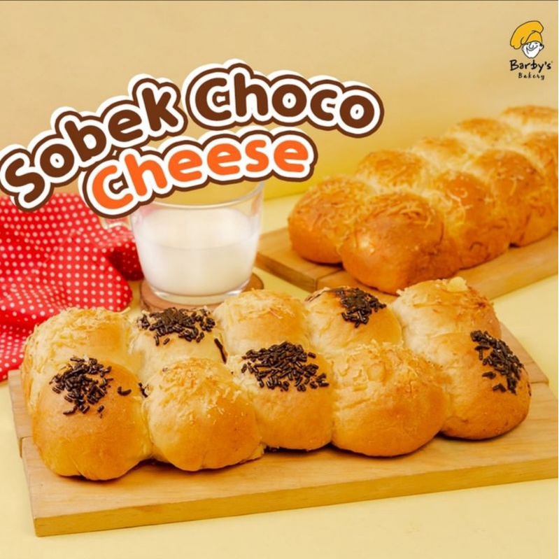 Roti Sobek Choco Cheese | Roti Bantal | Bun | Chocolate | Milky | Cheese | Roti Sobek