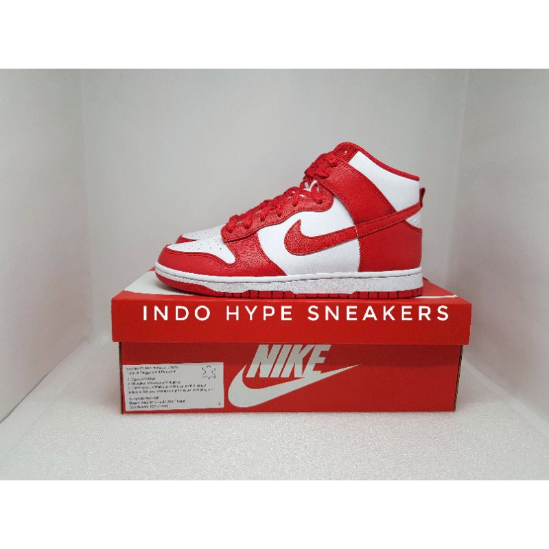 Nike Dunk High UNIVERSITY RED