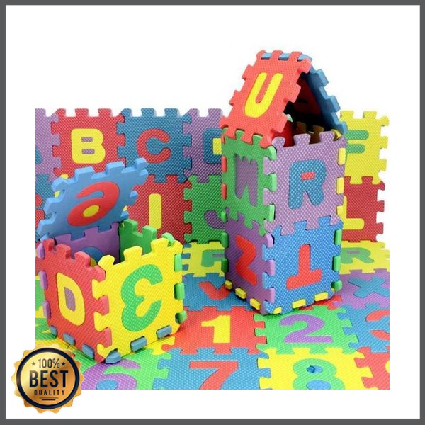 TG-MA091 Jin Wa Wa Puzzle Foam Aplhabet &amp; Angka 36PCS