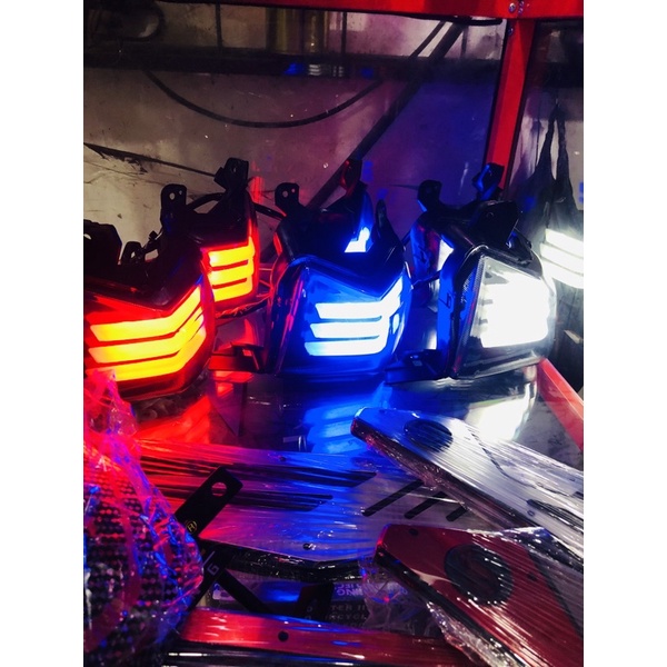 LAMPU SEIN LED NMAX LAMA BIRU MERAH PUTIH KUALITAS BAGUS