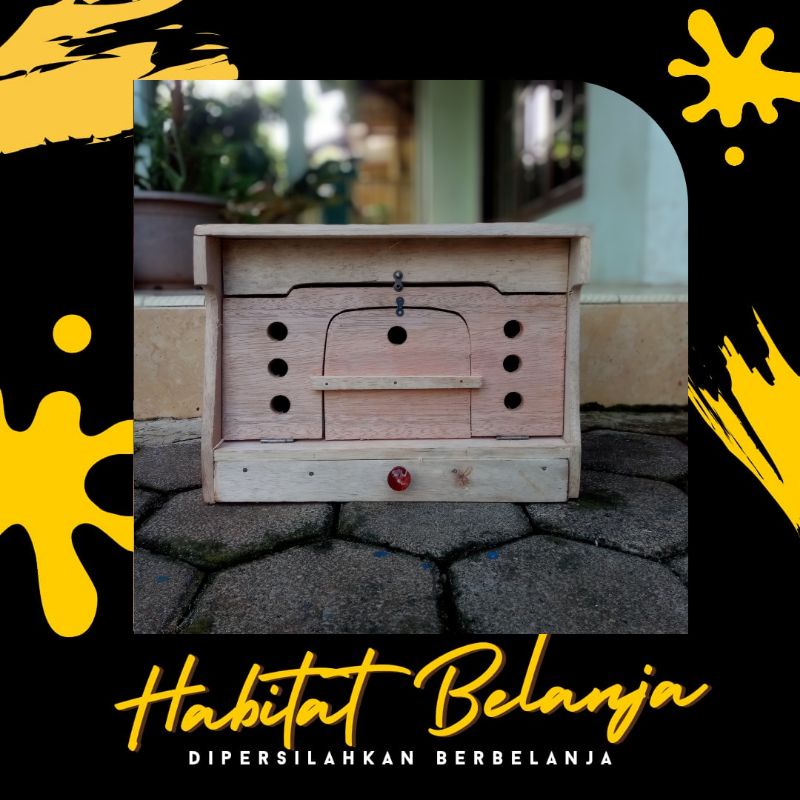 Gupon Merpati Dara Ada Laci Pintu Kecil Pintu Besar Bisa Dibuka