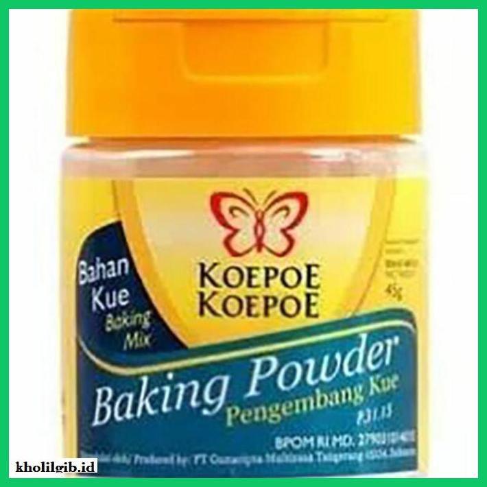 

Redwop-Gnikab- Baking Powder Koepoe Koepoe 45 Gr -Hallall.