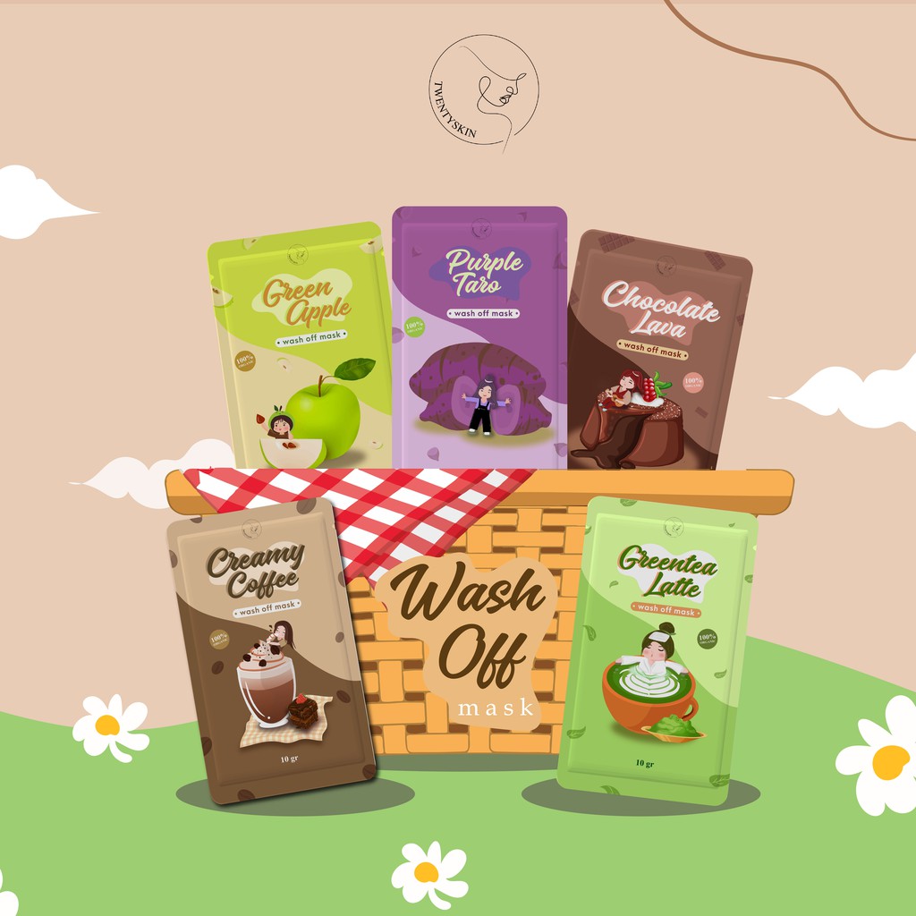 [DISTRIBUTOR RESMI] Masker Organik Twentyskin