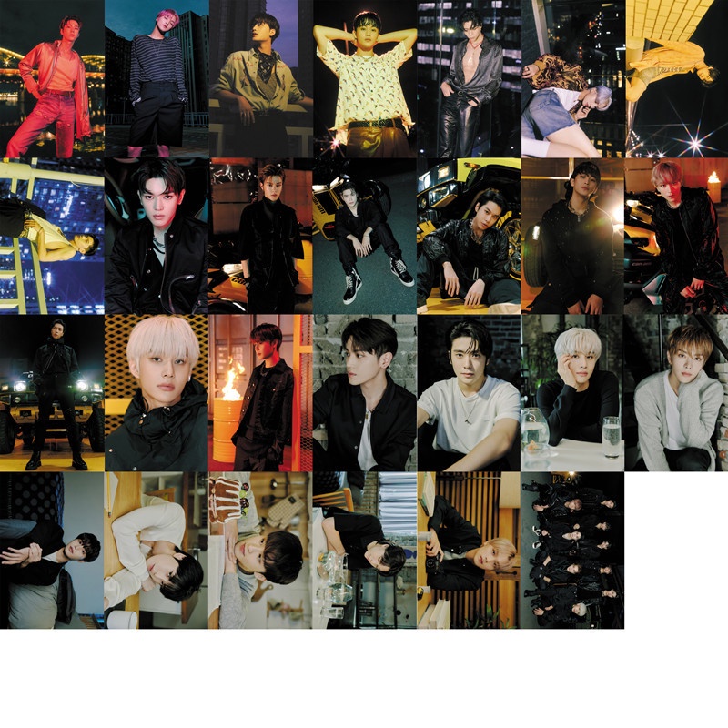 55pcs/box NCT 127 Photocards The 3rd Album Sticker Album LOMO Card Postcard ((In STOCK) Kpop fan)