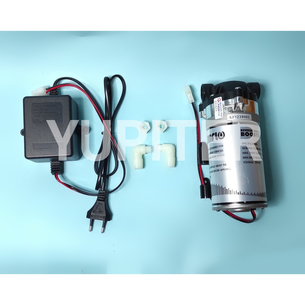 POMPA / BOOSTER PUMP KEMFLO 24 VDC + ADAPTOR 1.2 A - Filter Air