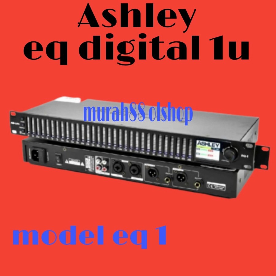 equaliser equalizer ashley eq1/eq 1 digital original