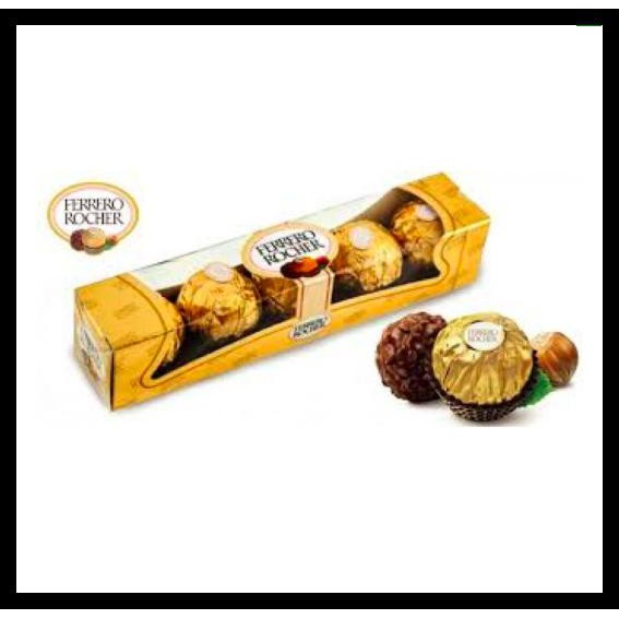 

Cl6M Coklat Chocolate Ferrero Rocher Ferrero Isi 5 Pcs | Ferrero Rocher T5 4Fwd