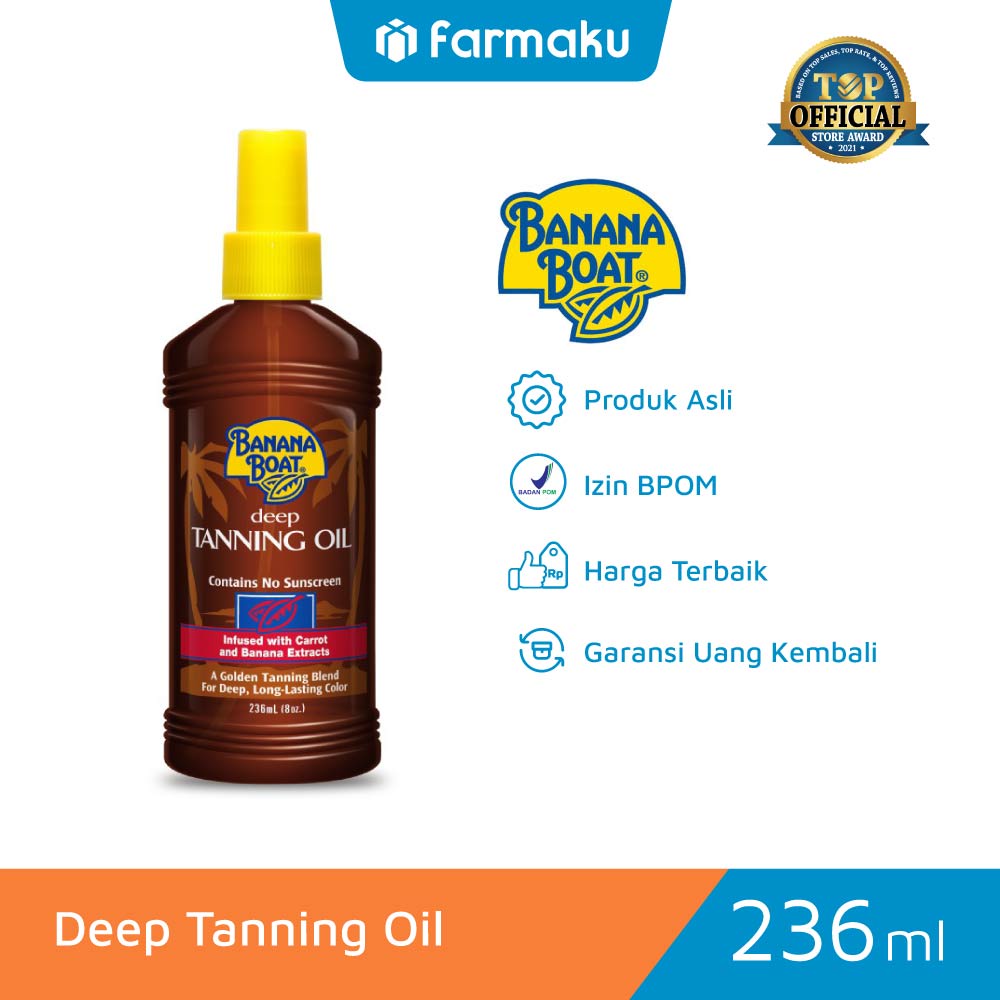 Banana Boat Deep Tanning Oil 236 ml