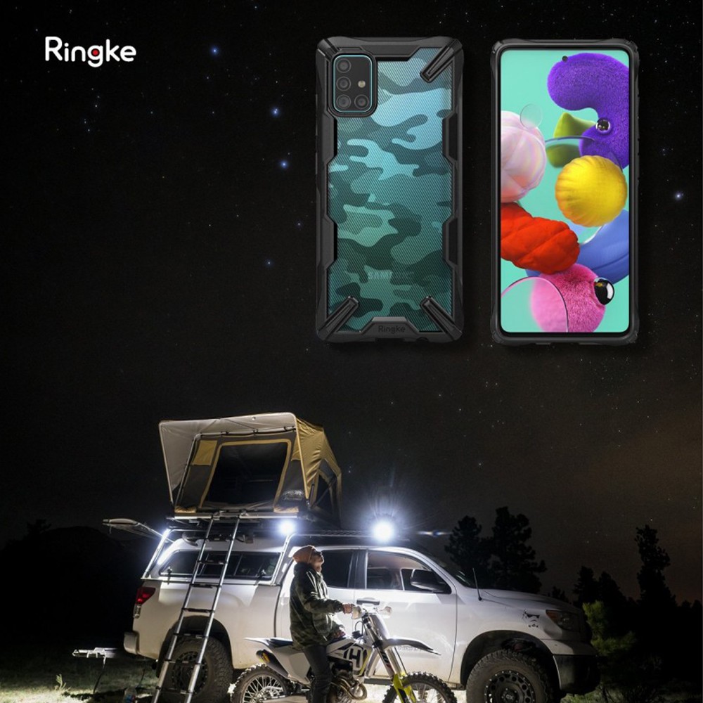 Case Samsung Galaxy A51 / A71 Ringke Fusion X Anti Crack Bumper Tough Casing