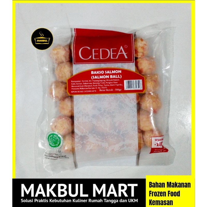 

Cedea Salmon Ball / Bola Salmon 500gr