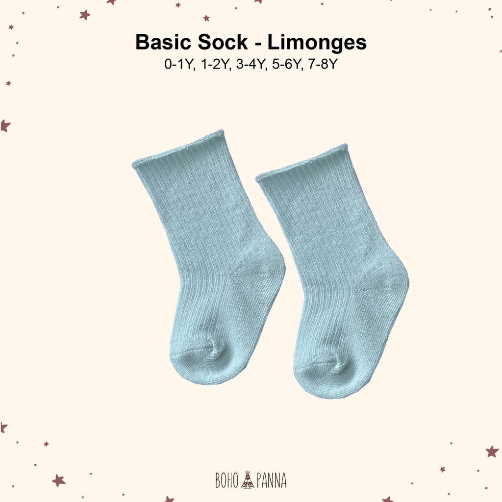 BOHOPANNA - BASIC SOCK - KAOS KAKI ANAK