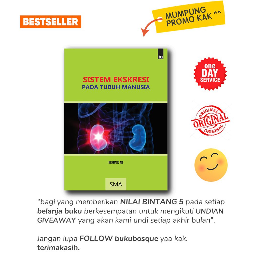 Jual Buku Biologi - Sistem Ekskresi Pada Tubuh Manusia - Relasi Inti