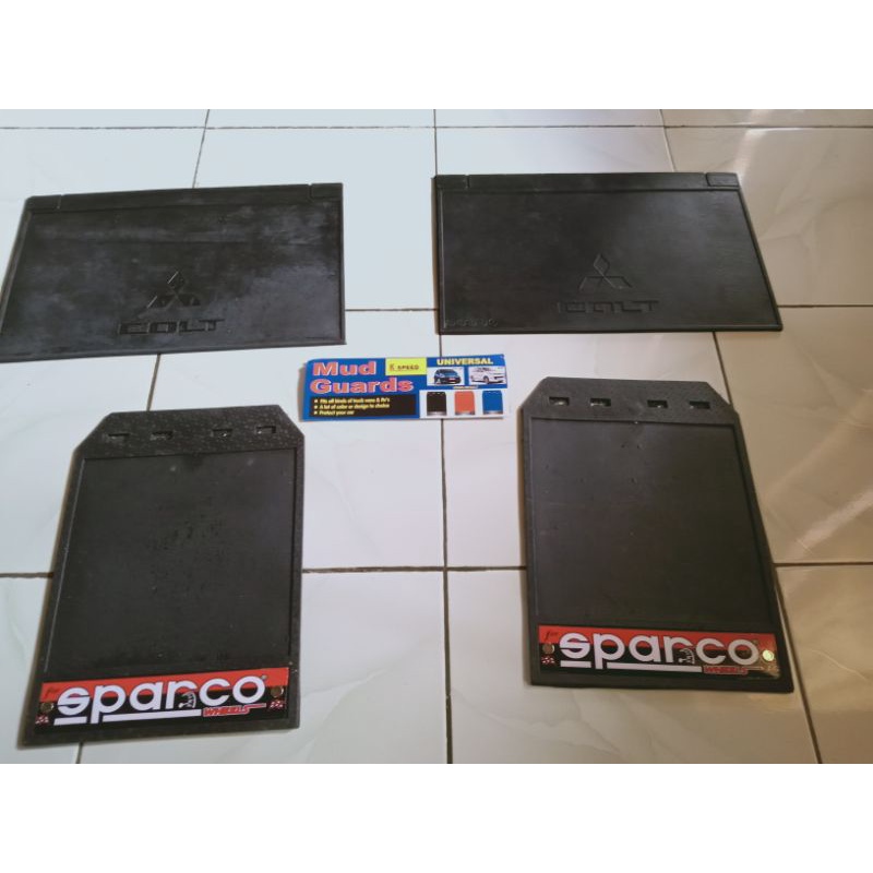 SET MUDGUARD L300 DEPAN BELAKANG / MUDGUARD L300 / KARPET LUMPUR L300