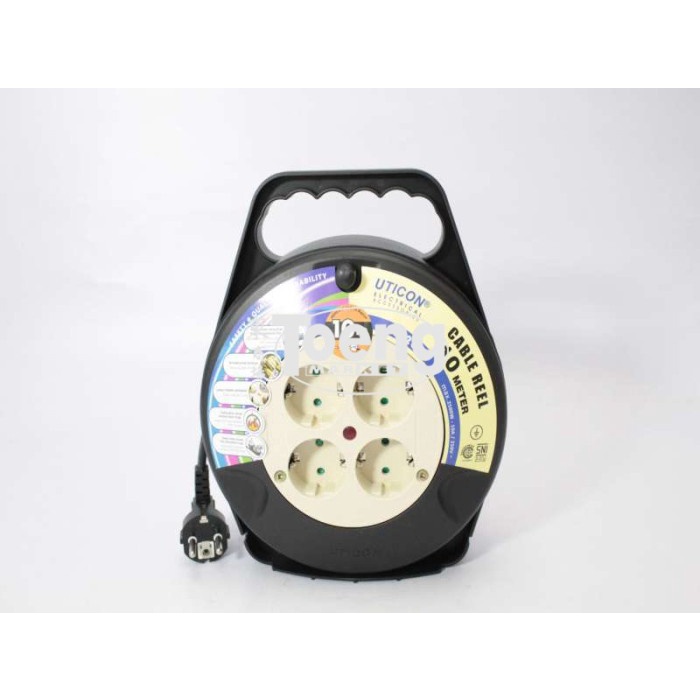 Kabel Roll - Kabel Box 10Mtr Cr2810 Uticon / Kabel Roll 10 Meter Uticon