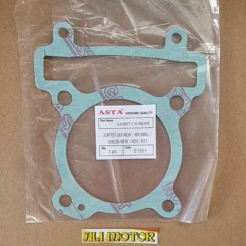 Packing gasket cylinder boring blok bawah ( KERTAS ) jupiter mx new mx king vixion ori ASTA