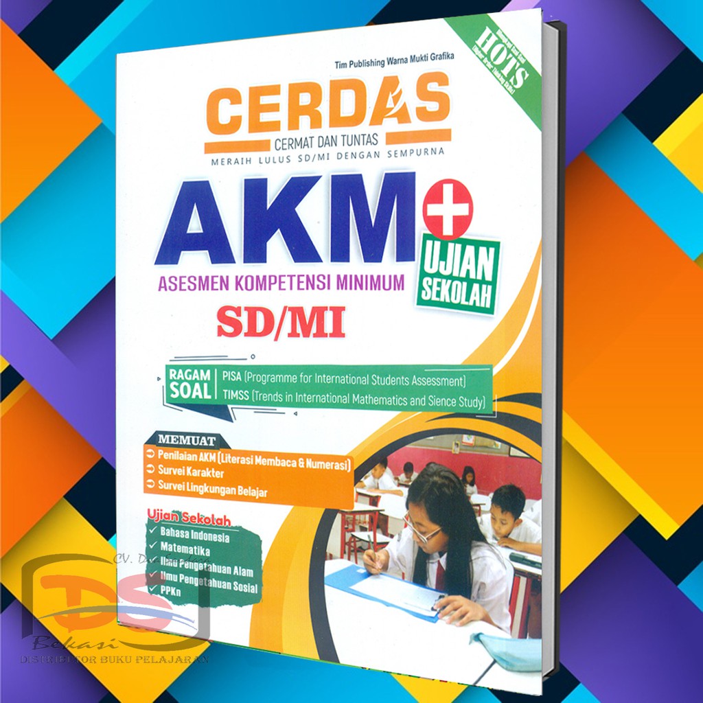 Buku Soal AKM + Ujian Sekolah SD / MI Kelas 6 Kurikulum 2013 2020 - 2021-2