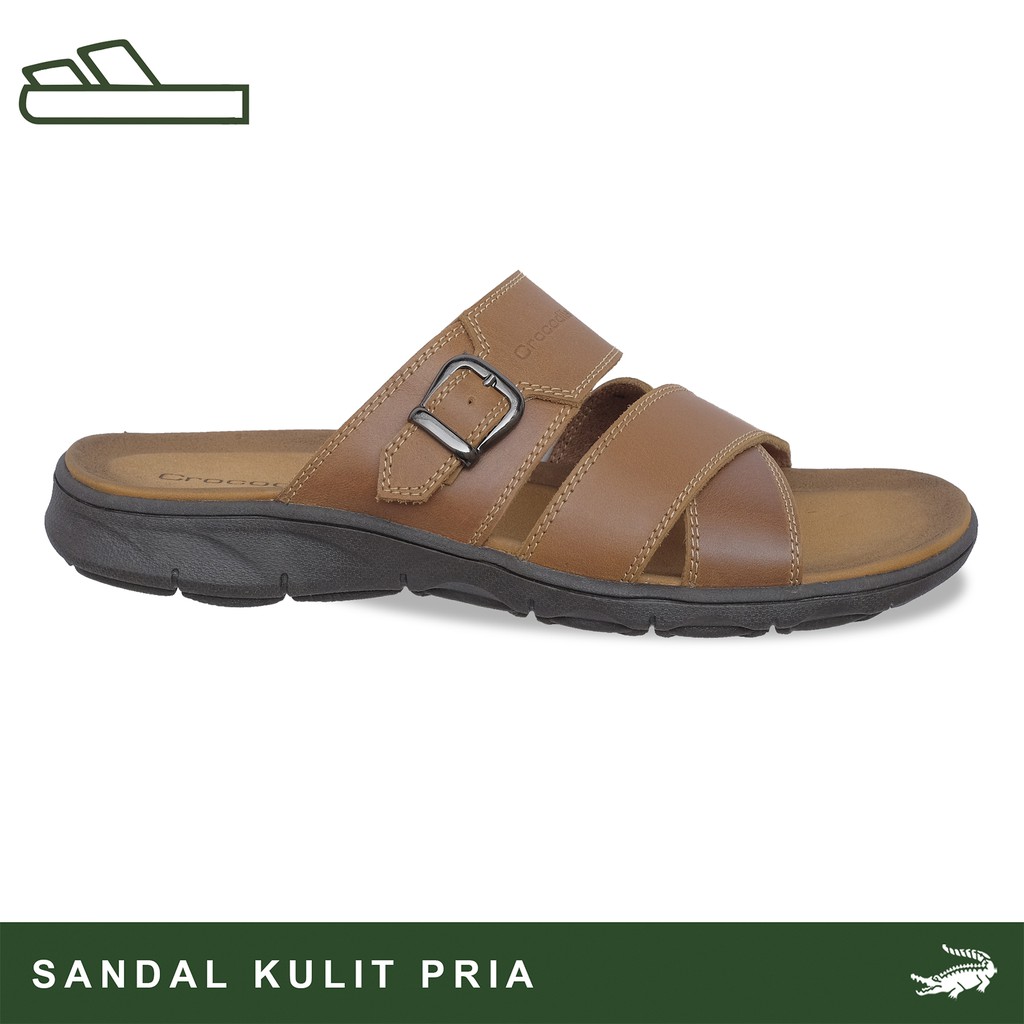  Crocodile  CS 9635 Sandal  Pria  Men Leather Sandal  