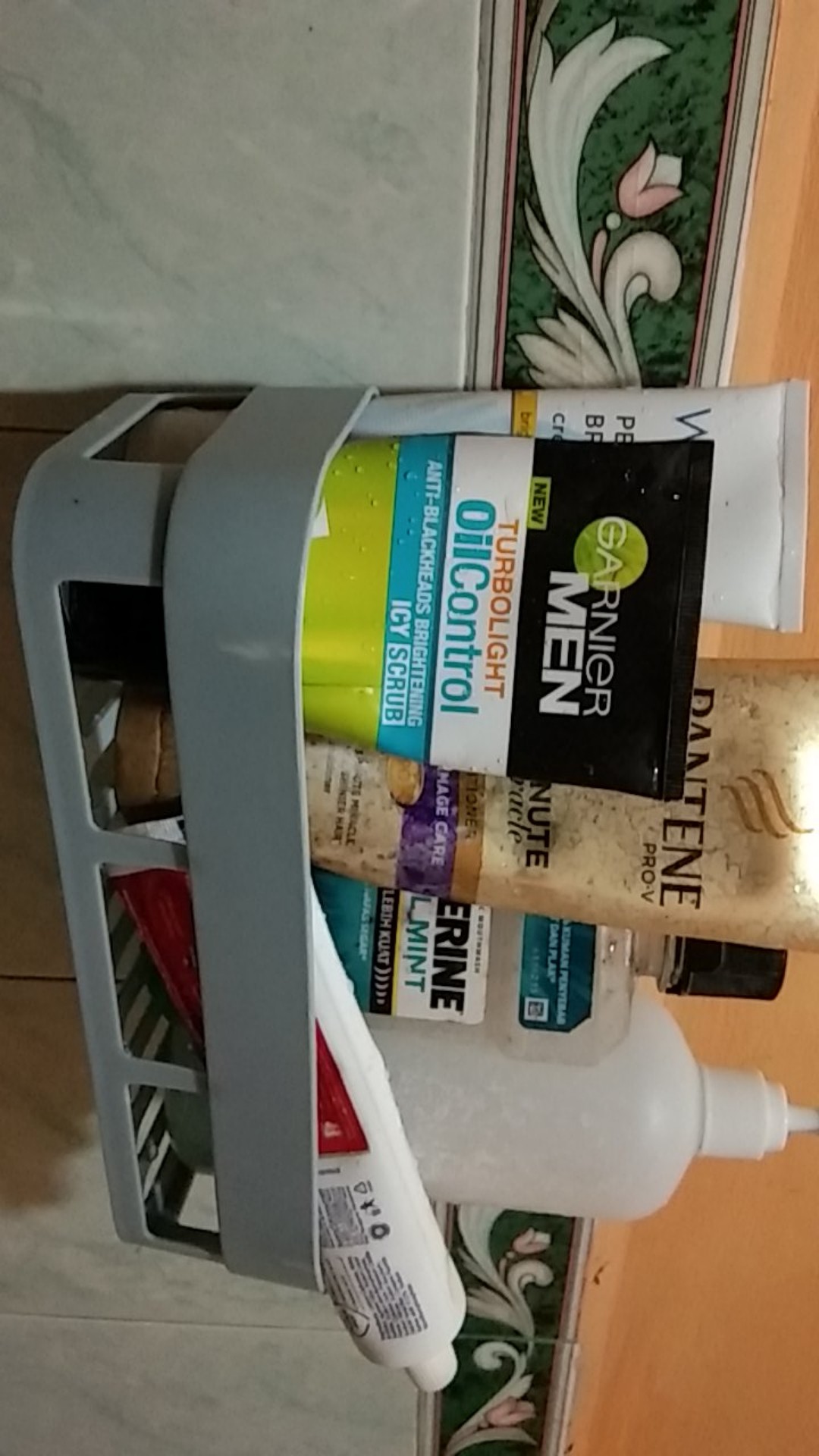 Rak Tempel Dinding Persegi/ Rak Kamar Mandi/ Rak Holder Tempel/ Tempat Peralatan Dapur Dan Kamar Mandi Toilet/ Rak Gantung Multifungsi