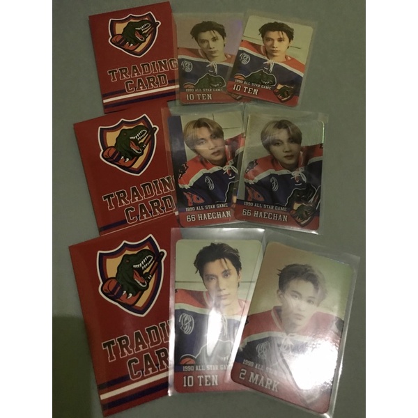 Trading Card Set (Mark, Haechan, Ten)