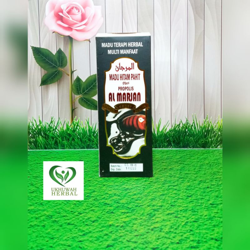 

Madu hitam pahit plus propolis al marjan