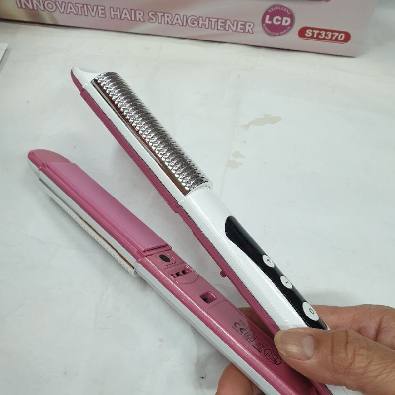 Alat Catokan Rambut Lurus Curly Keriting Blow 2in1 St3370 Cewek