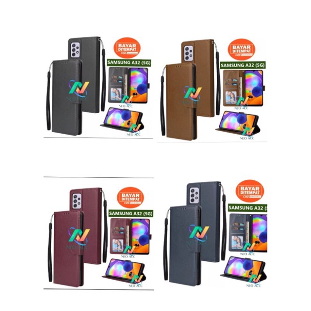 Casing dompet samsung A32 (5G)