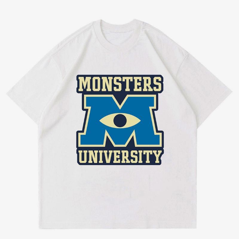 T-shirt | Oversize | KAOS DISNEY MONSTER INC | T-SHIRT CARTOON DISNEY MONSTER UNIVERSITY | KAOS BAJU
