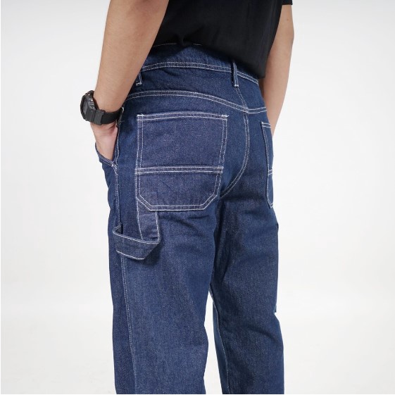 CELANA PANJANG DENIM PRIA | SECARP NAVY