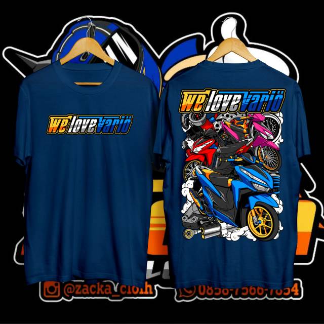 KAOS VARIO  / honda vario / vario / babylook vario / COD / kaos babylook / kaos thailook