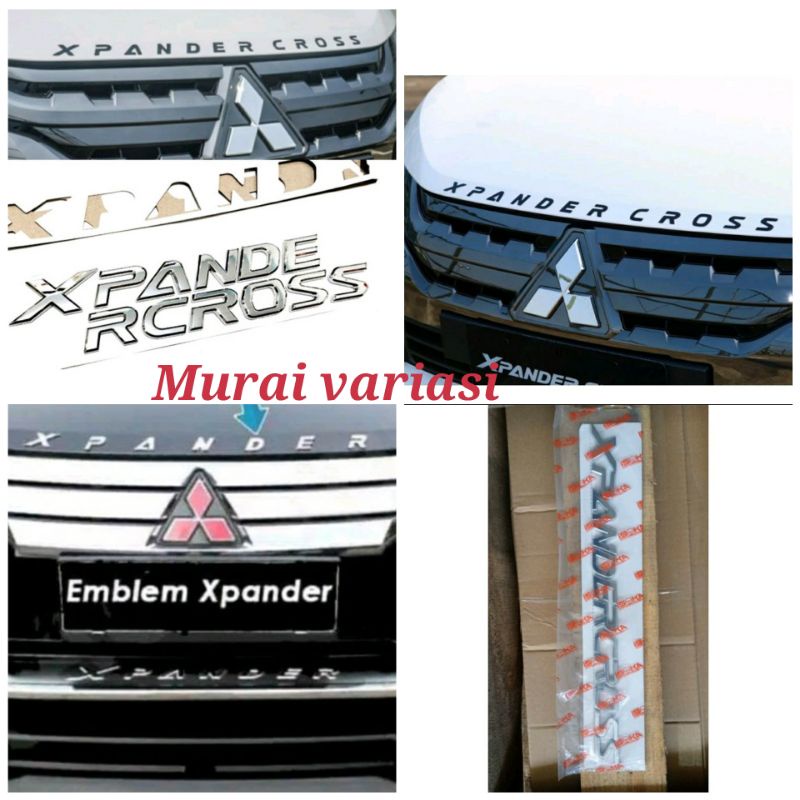 EMBLEM MOBIL XPNDER CROSS - XPANDER - Engine Hood Emblem Xpander Cross