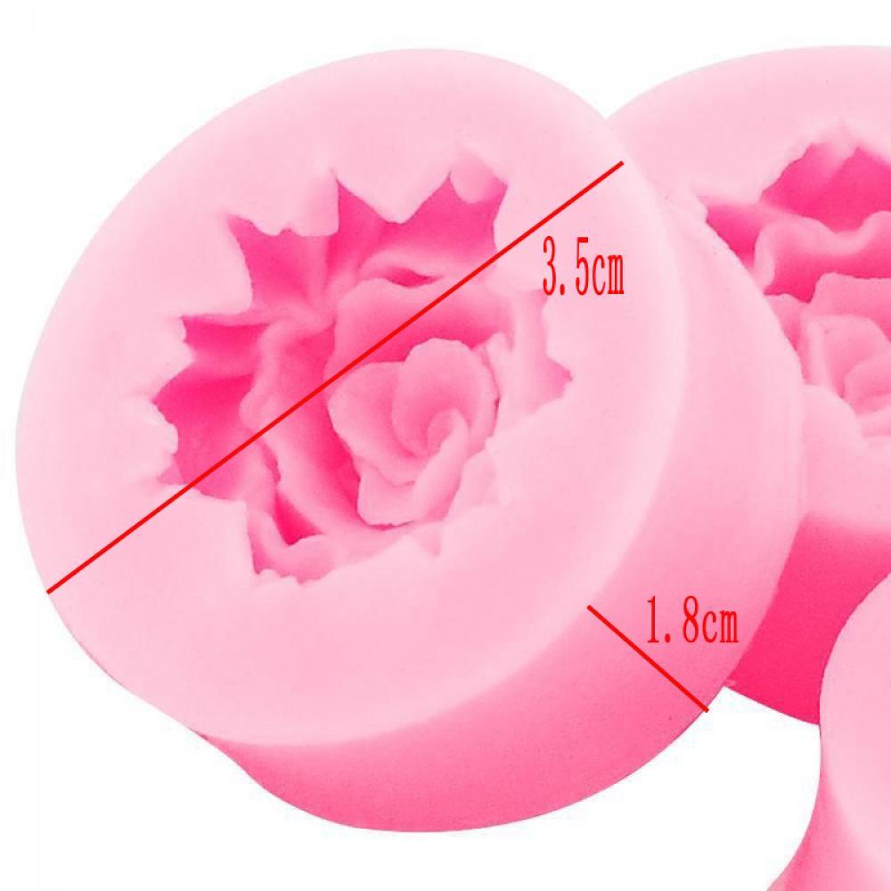 R-FLOWER Cetakan 3D Fondant Baking Tool Dekorasi Kue