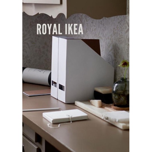 

✰ 2 Pcs Box File Majalah Putih IKTjena Box File White 30x25x10 ✳