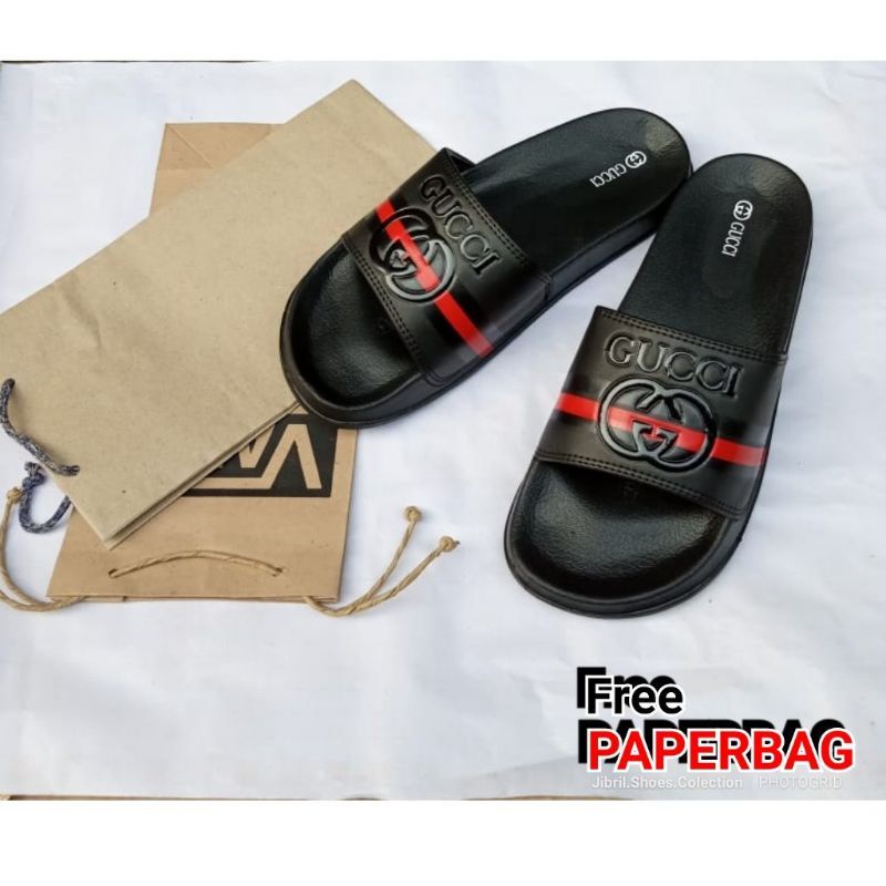 Sendal slop Gucci Sandal Slide Selop Pria Wanita Sendal Selop Terbaru