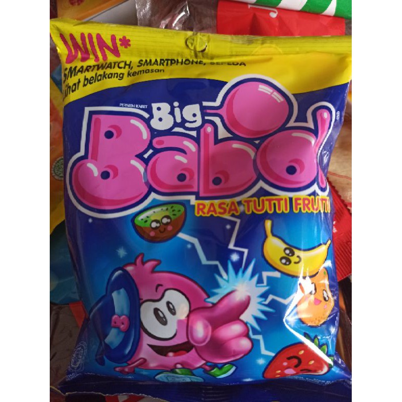 

Permen Karet Big Babol Rasa Tutti Frutti Isi 40 Pcs