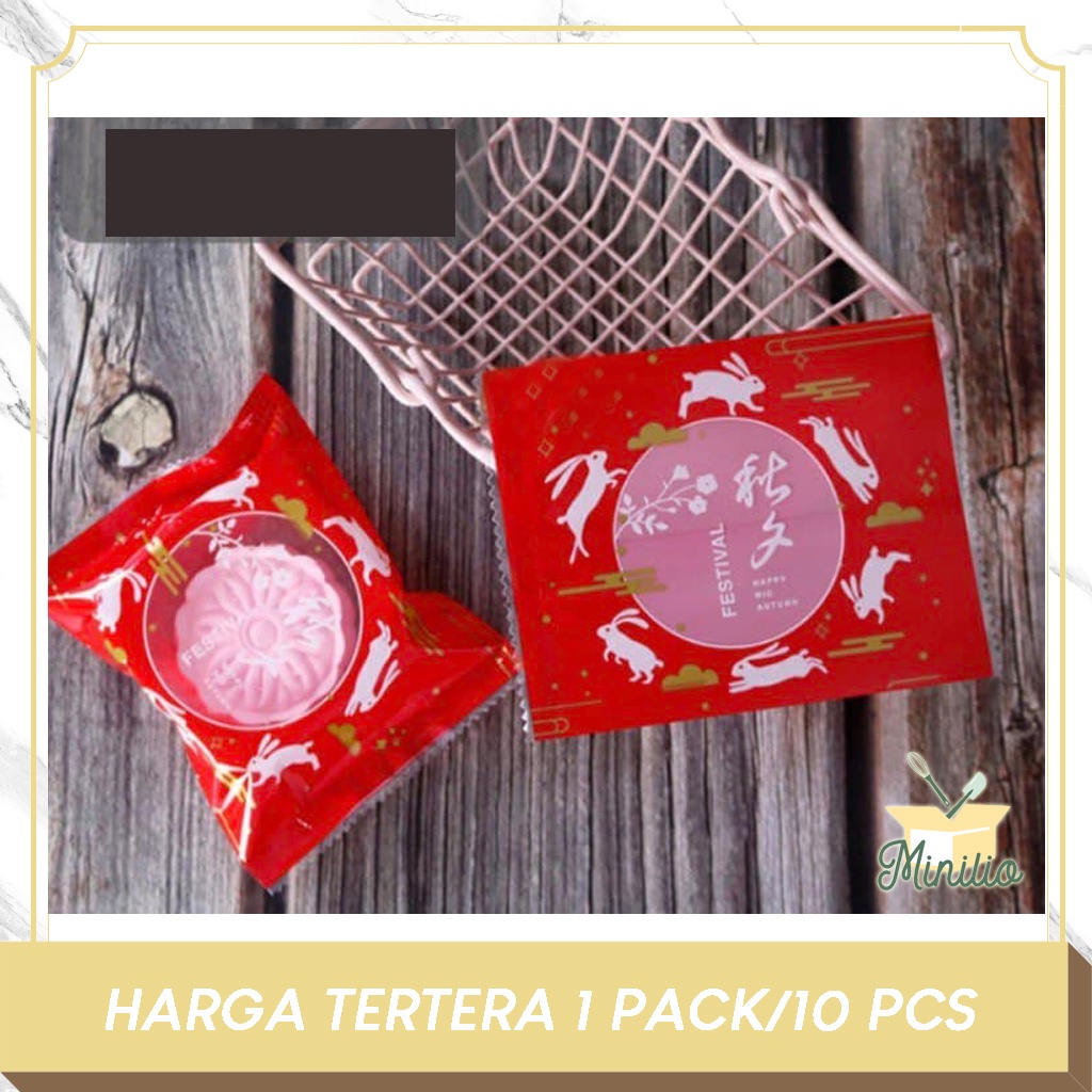 

PLASTIK PLASTIC TEMPAT PACKAGING MOONCAKE KUE KERING PIA NASTAR COOKIES TRAY TRANSPARANT DOFF MERAH