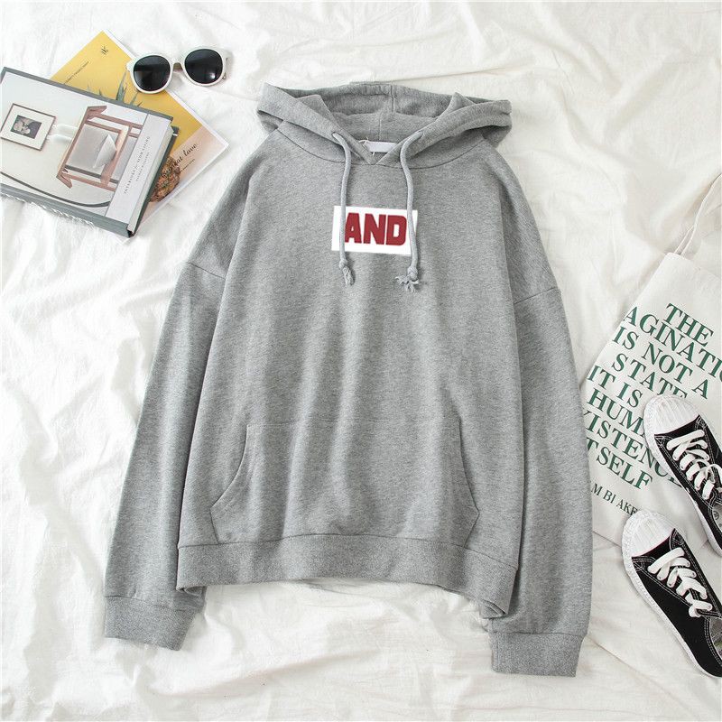 Hoodie Pria Wanita Korean Style And Simple Bahan Fleece