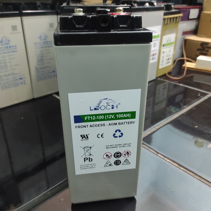BEST QUALITY BATTERY VRLA LEOCH 12V 100AH BEST PERFOMANCE